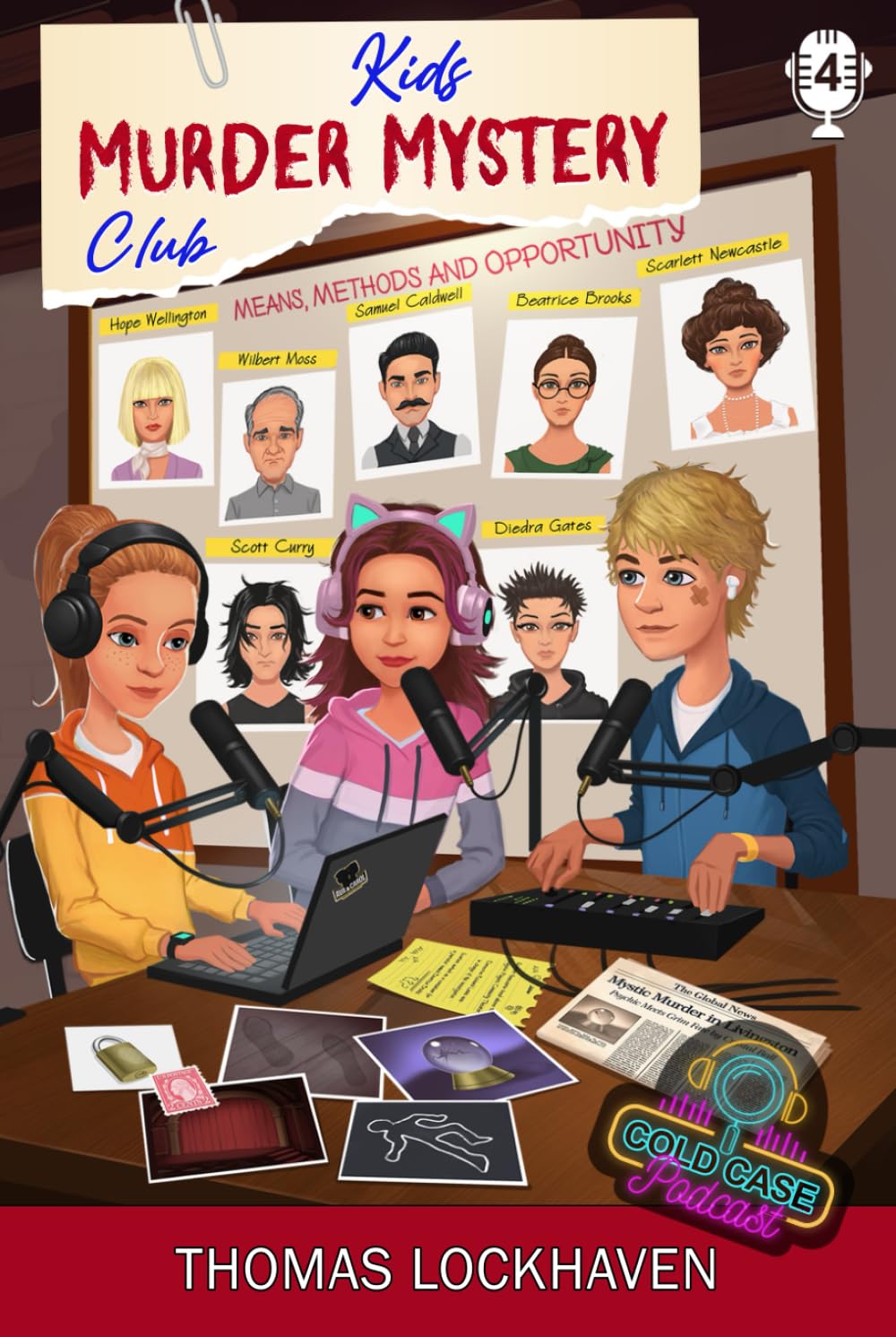 Case File 4: Scarlett Newcastle: Kids Murder Mystery Club: Cold Case Podcast
