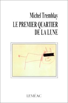 Le premier quartier de la lune