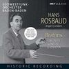 Hans Rosbaud Dirigiert Brahms [6 CD's]