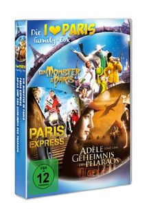 Ein Monster in Paris / Paris Express / Adèle und das Geheimnis des Pharaos [3 DVDs]