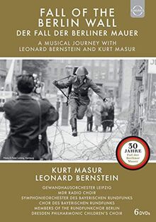 Der Fall der Berliner Mauer - Eine musikalische Reise mit Leonard Bernstein und Kurt Masur [6 DVDs]