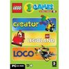 3 Lego Games Creator Legoland Loco - PC - FR