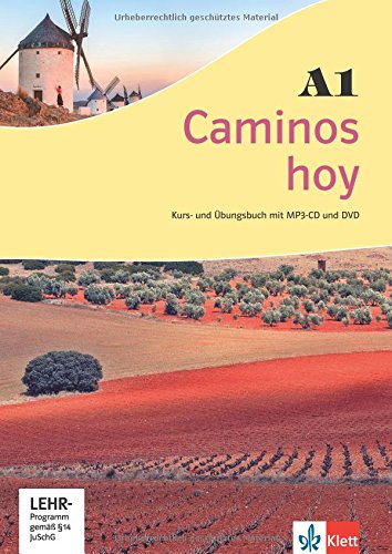 GEBRAUCHT Caminos hoy A1 Kurs- und Übungsbuch mit MP3-CD und DVD - Preis vom 02102023 050404 h