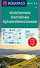 Walchensee, Kochelsee, Sylvensteinstausee: 3in1 Wanderkarte 1:25000 mit Aktiv Guide inklusive Karte zur offline Verwendung in der KOMPASS-App. ... Langlaufen. (KOMPASS-Wanderkarten, Band 6)