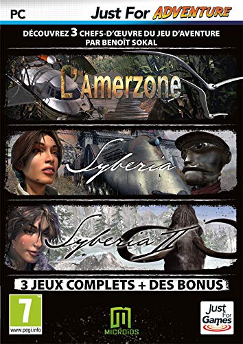 Pack Syberia : L'Amerzone + Syberia1 + Syberia 2 + bande originale de Syberia 2 + trailer Syberia 3