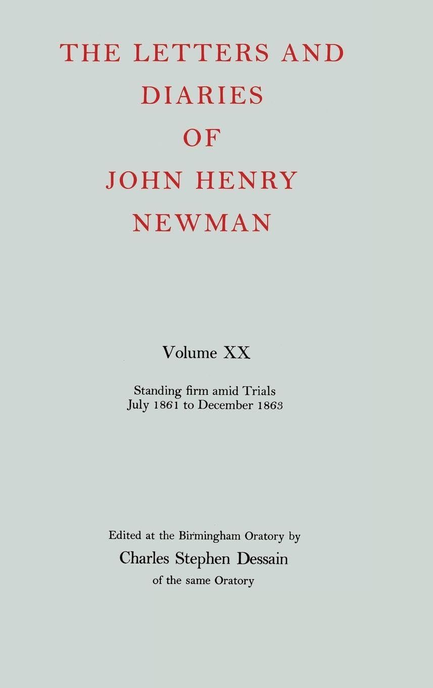 NLD 20: NEWMAN:LETTERS & DIARIES NLD 20 C