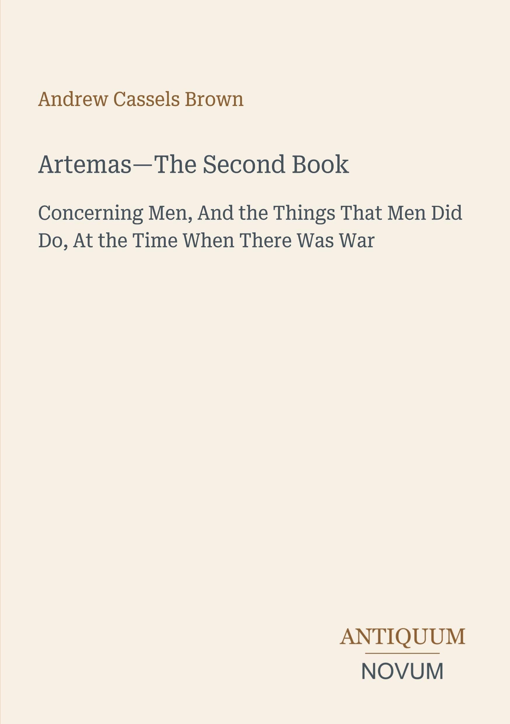 Artemas-The Second Book