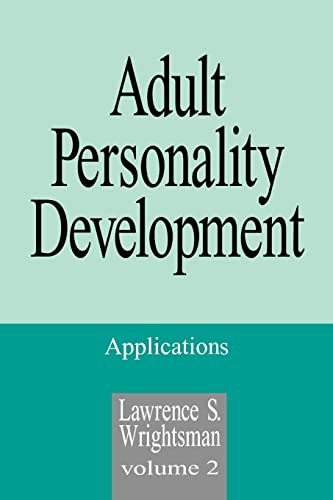 Adult Personality Development: Volume 2: Applications (Haymarket, Band 2)