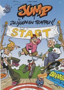 Jump / 01 Zwijgen en trappen ! / druk 1 (Jump, 1, Band 1)