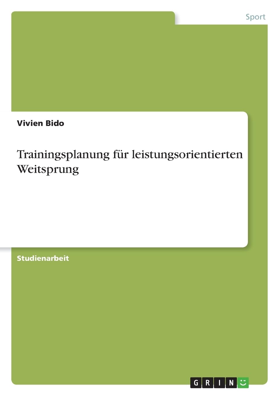 Trainingsplanung für leistungsorientierten Weitsprung