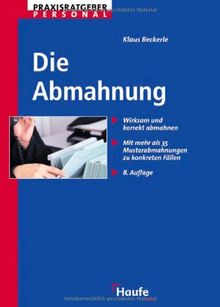 Die Abmahnung