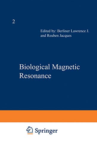 Biological Magnetic Resonance: Volume 2 (Biological Magnetic Resonance, 2, Band 2)