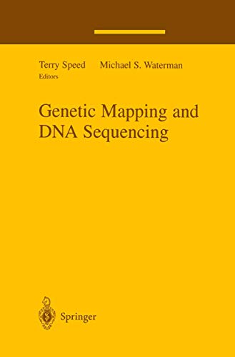 Genetic Mapping and Dna Sequencing (The Ima Volumes in Mathematics and its Applications) (The IMA Volumes in Mathematics and its Applications, 81, Band 81)