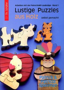 Lustige Puzzles aus Holz - selbst gemacht