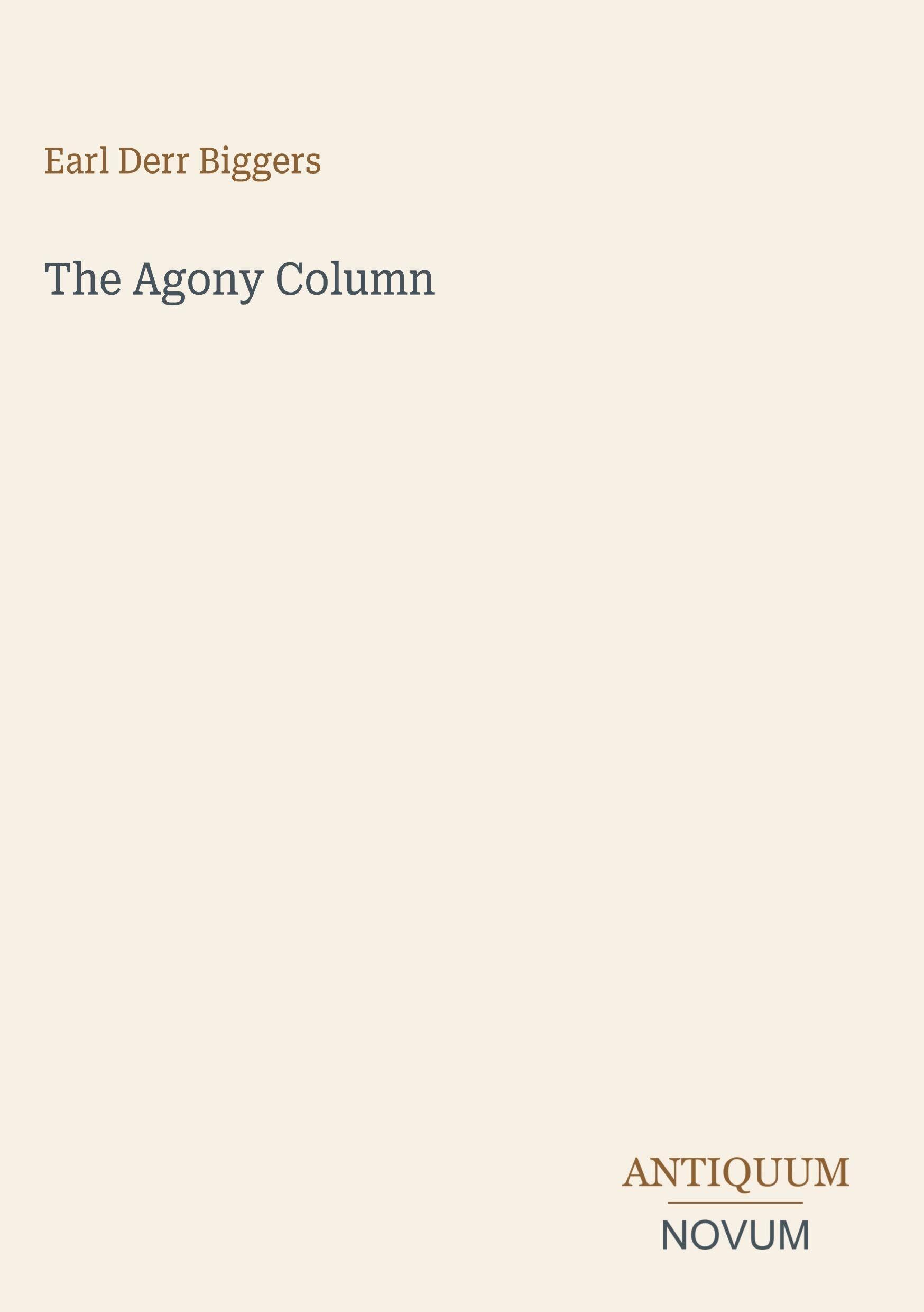 The Agony Column