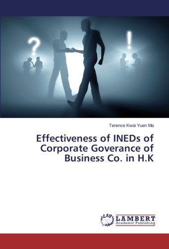 Effectiveness of INEDs of Corporate Goverance of Business Co. in H.K