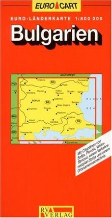 RV Euro-Länderkarte 1:800 000 Bulgarien