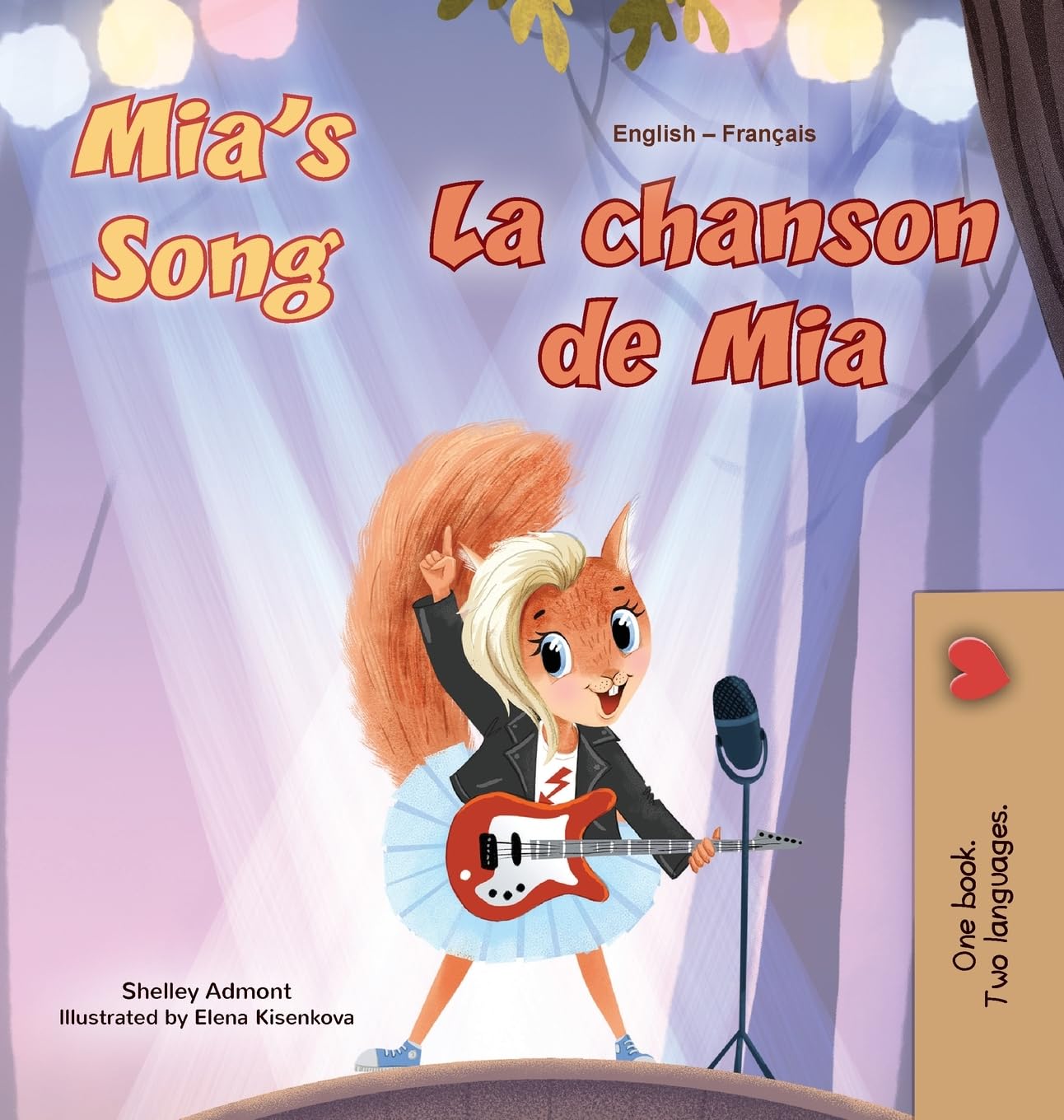 Mia's Song (English French Bilingual Children's Book)
