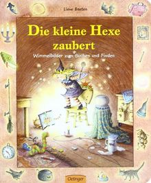 Die kleine Hexe zaubert Wimmelbilder zum Suchen und Finden