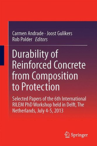Durability of Reinforced Concrete from Composition to Protection: Selected Papers of the 6th International RILEM PhD Workshop held in Delft, The Netherlands, July 4-5, 2013