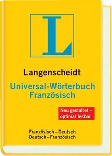 Universal-Wörterbuch Französisch: Französisch - Deutsch / Deutsch - Französisch