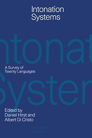 Intonation Systems: A Survey of Twenty Languages