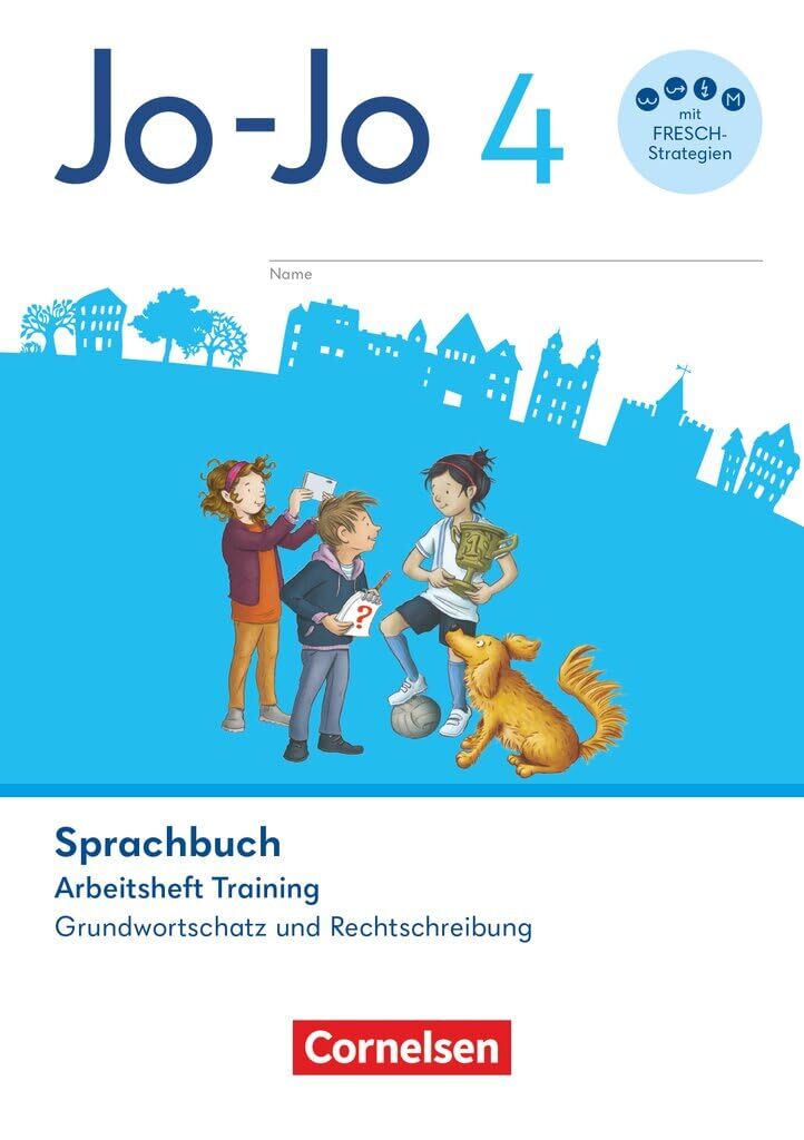 Jo-Jo Sprachbuch 4. Schuljahr - Allgemeine Ausgabe 2024 - Arbeitsheft Training - Grundwortschatz und Rechtschreibung