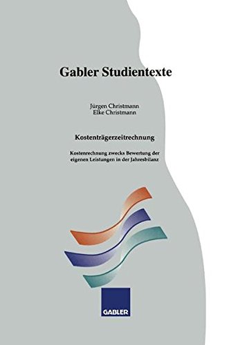 Kostenträgerzeitrechnung (Gabler-Studientexte)