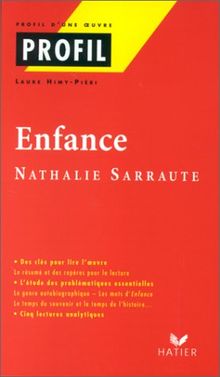 Enfance (Profil Littérature)