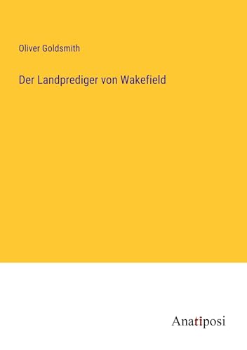 Die Buchhandlung in Oelde hat das Buch Der Landprediger von Wakefield