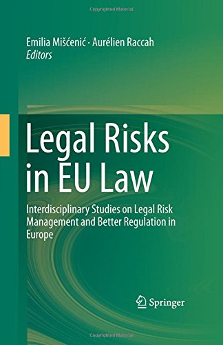 Legal Risks in EU Law: Interdisciplinary Studies on Legal Risk Management and Better Regulation in Europe