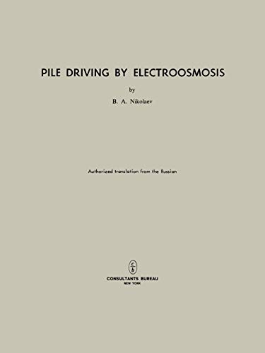 Pile Driving by Electroosmosis