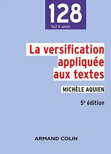 La versification appliquée aux textes