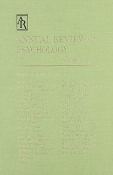 Annual Review of Psychology: 1984