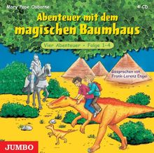 Abenteue mit dem magischen Baumhaus. Folge 1-4: Mit Musik von Ulrich Maske