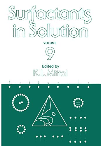 Surfactants in Solution: Volume 9