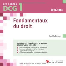 Fondamentaux du droit : DCG 1 : 2022-2023