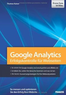 Google Analytics - Erfolgskontrolle für Webseiten