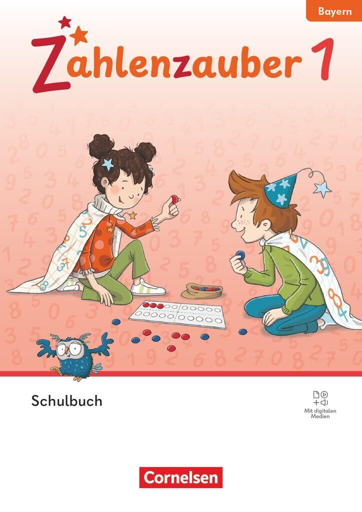 Zahlenzauber 1. Jahrgangsstufe - Ausgabe Bayern 2026 - Schulbuch mit Kartonbeilagen und digitalen Medien