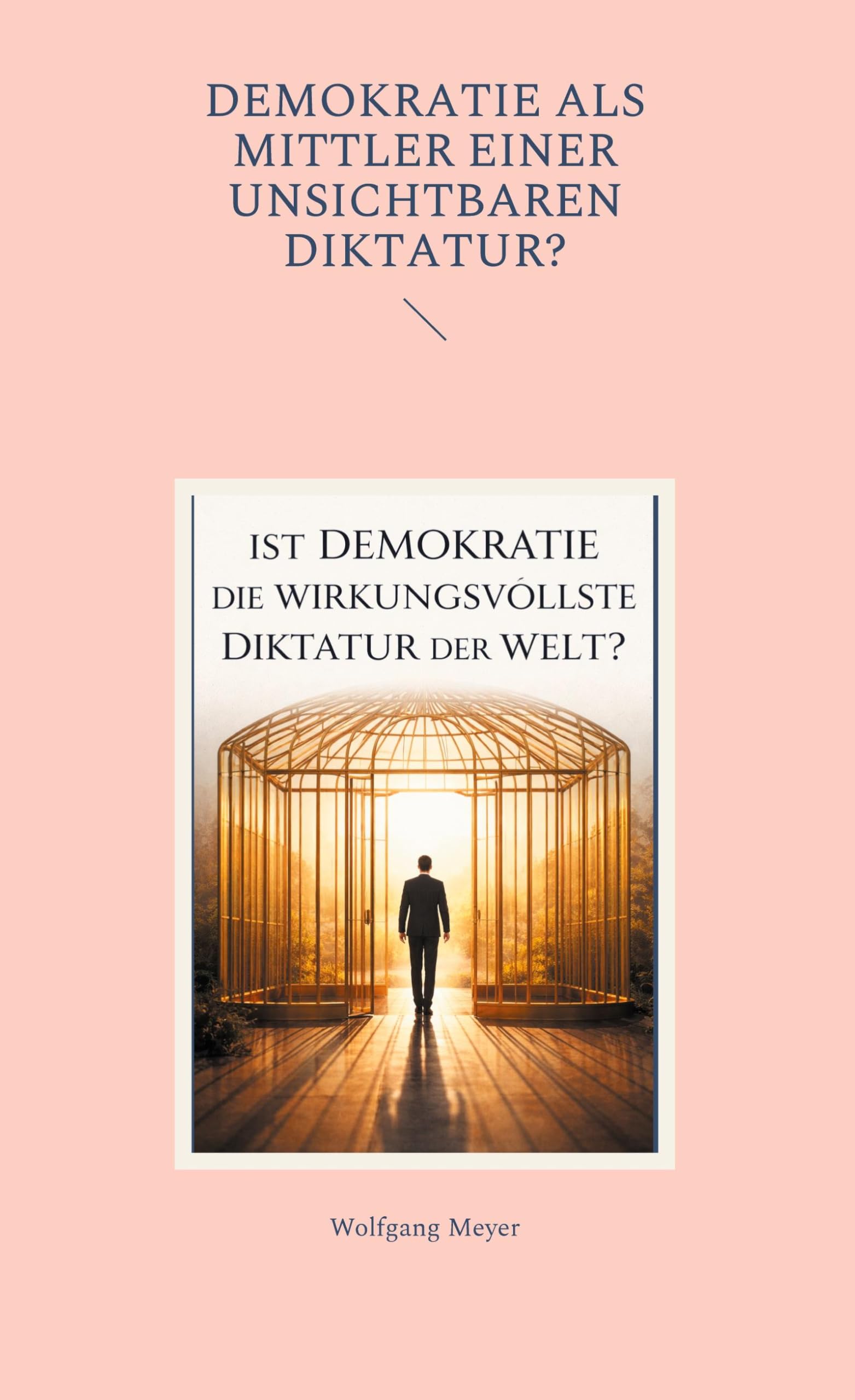 Ist Demokratie die wirkungsvollste Diktatur der Welt?: Oder Demokratie als Mittler einer unsichtbaren Diktatur