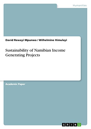 Sustainability of Namibian Income Generating Projects