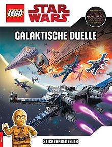 LEGO® Star Wars™ - Stickerabenteuer - Galaktische Duelle | Buch | Zustand sehr gut