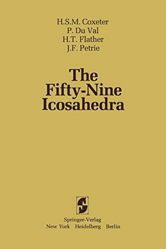 The Fifty-Nine Icosahedra (Lecture Notes in Statistics)