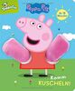 Peppa Pig - Komm kuscheln!: Pappebuch mit Plüschärmchen für Kinder ab 12 Monaten