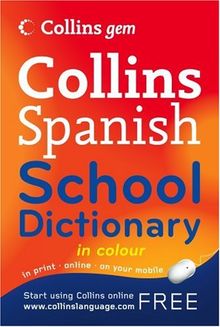 Spanish School Dictionary (Collins Gem)