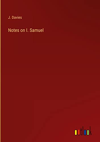 Notes on I. Samuel