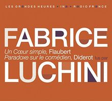 Flaubert et Diderot lus par Fabrice Luchini de Gustave Flaubert, Denis Diderot | Livre | état bon