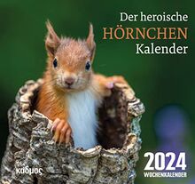 Der heroische Hörnchenkalender (2024) (Kadmos' koole Postkartenkalender)