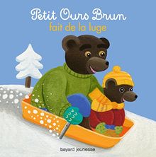 Petit Ours Brun fait de la luge