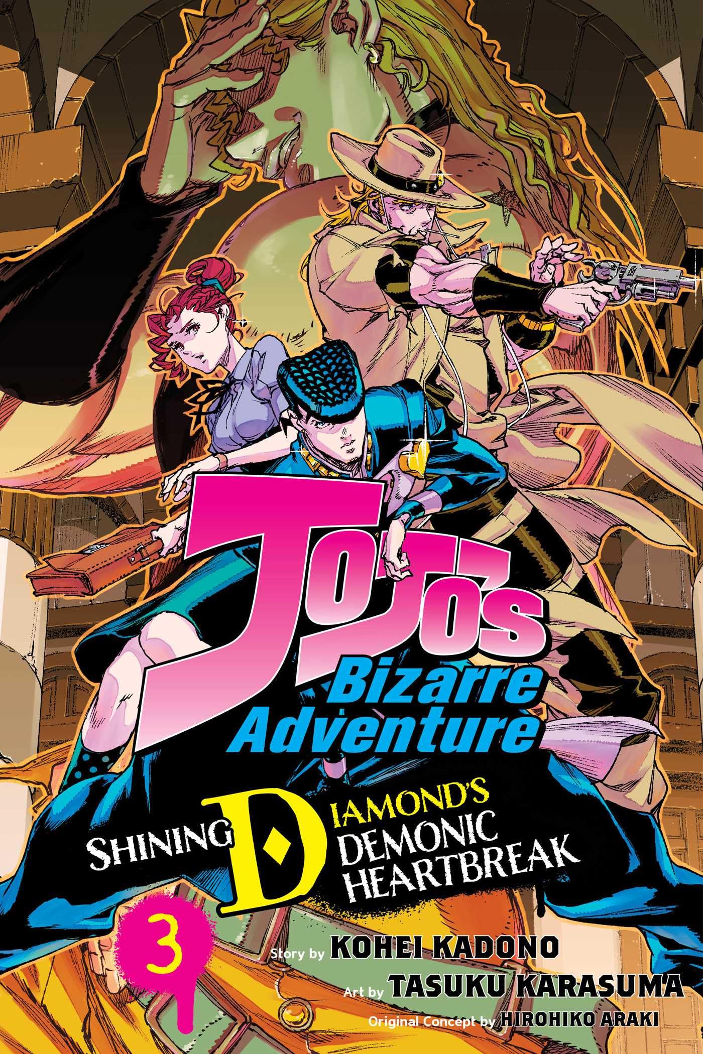 Kôhei Kadono Jojo's Bizarre Adventure, Shining Diamond's Demonic Heartbreak, Vol. 3 (Jojo's Bizarre Adventure - Shining Diamond's Demonic Heartbreak, 3, Band 3)